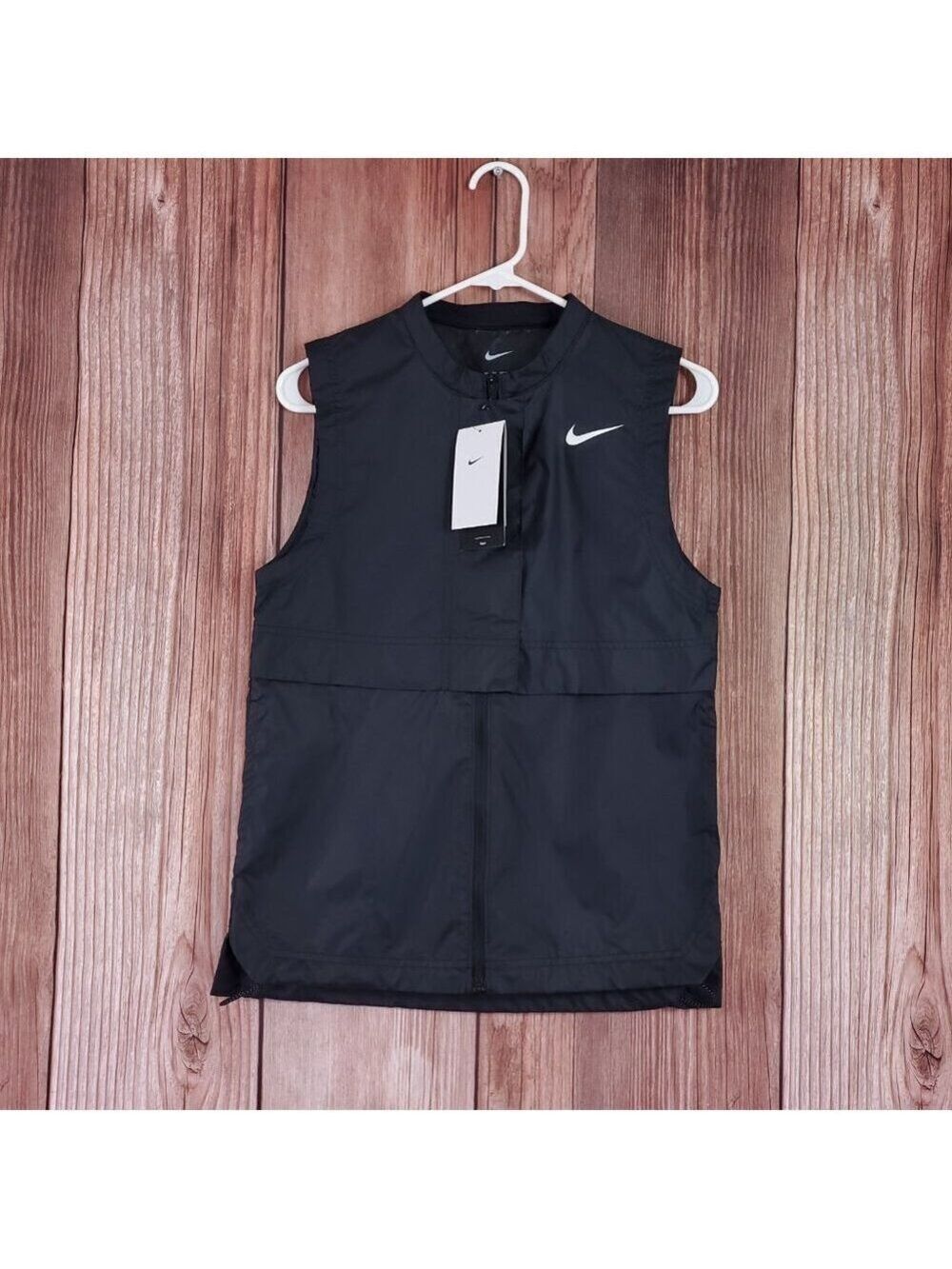 NWT Nike Tour Repel Golf Vest Womens XS Performance Black DX6085-010
